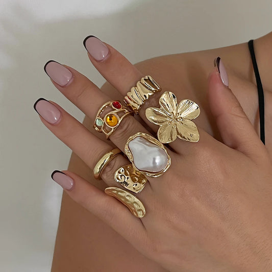 Bague Fleur Baroque