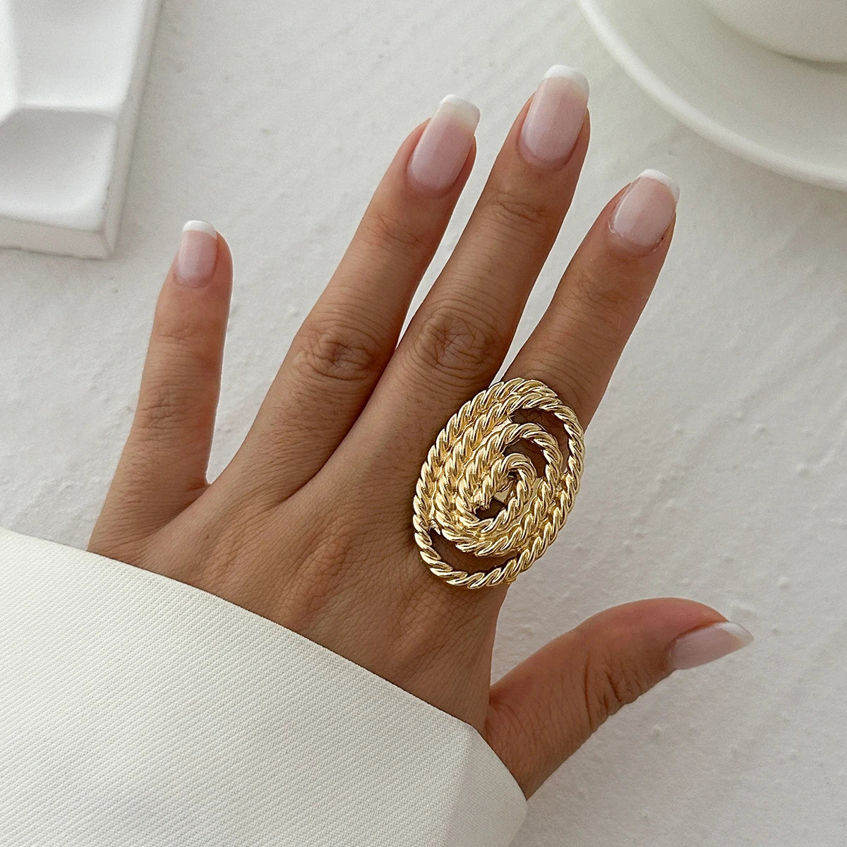 Bague Fleur Vintage