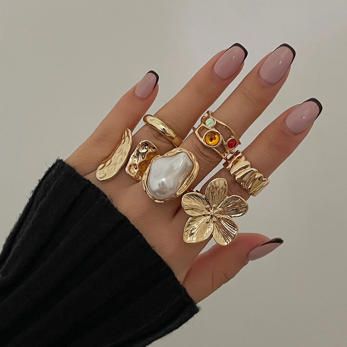 Bague Fleur Baroque