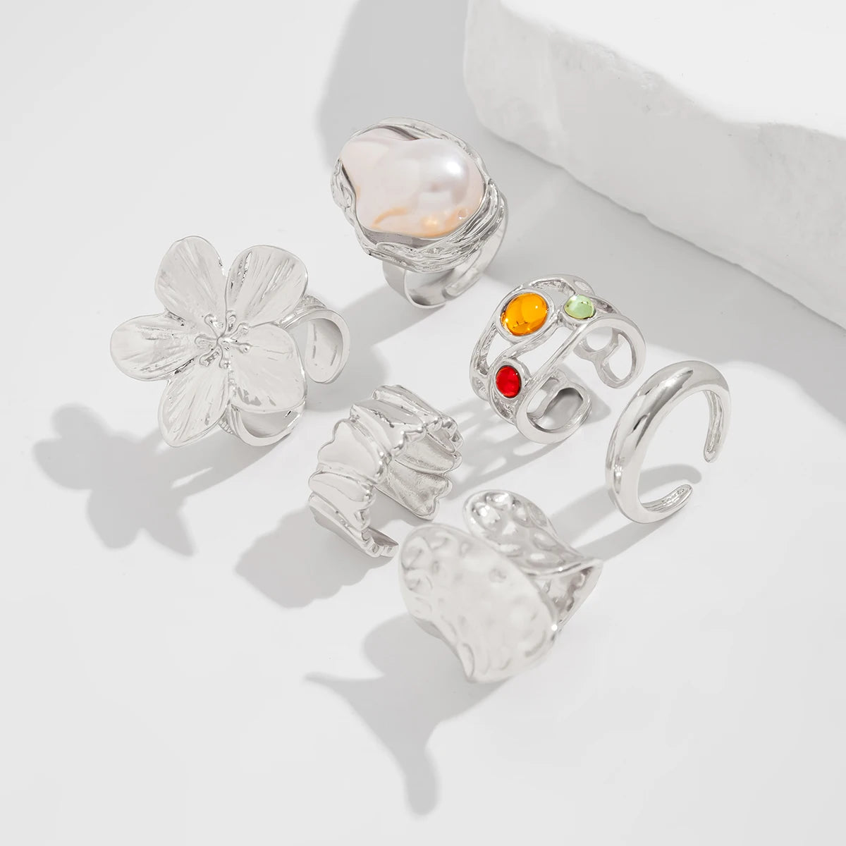 Bague Fleur Baroque