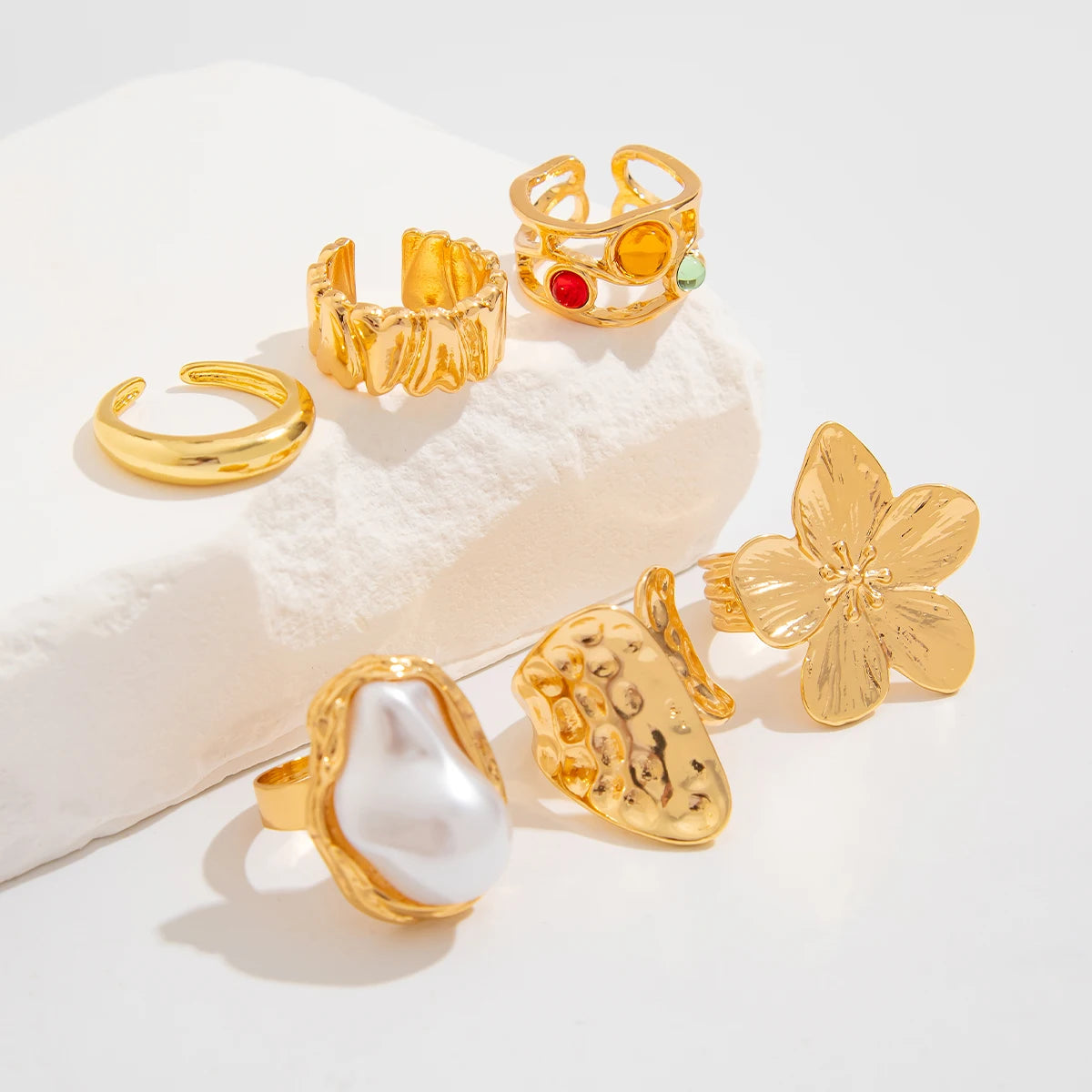 Bague Fleur Baroque