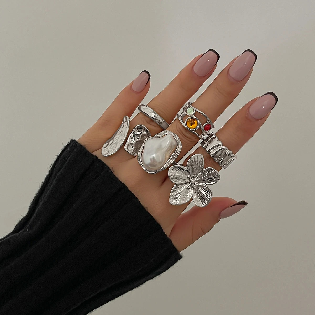 Bague Fleur Baroque