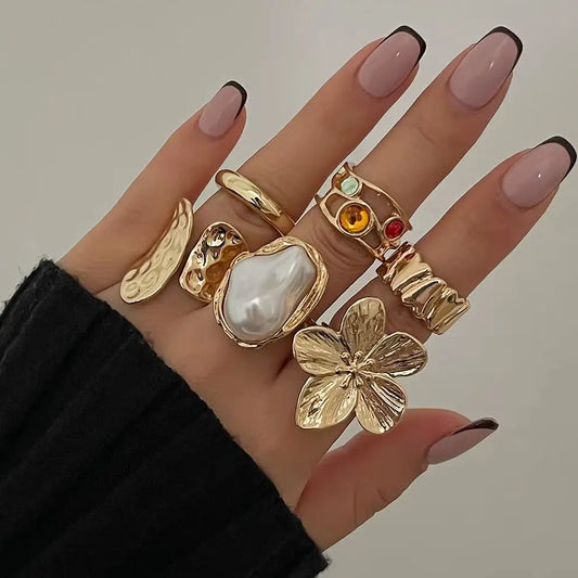 Bague Fleur Baroque